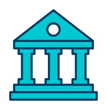 Simge vektör tasarlamak yapı Müzesi