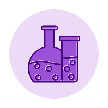 Şişesi web simgesi, vektör çizim  