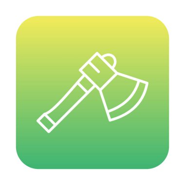 Balta. Web simgesi basit illüstrasyon