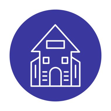 Üniversite oluşturma vektör simgesi