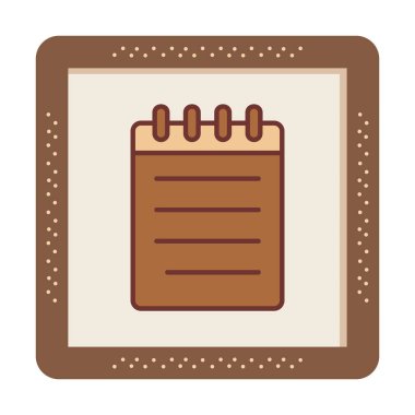 dizüstü bilgisayar simgesi, vektör illüstrasyonu basit tasarım