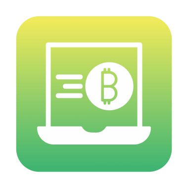 dizüstü bilgisayar simgesi, vektör illüstrasyonu basit tasarım