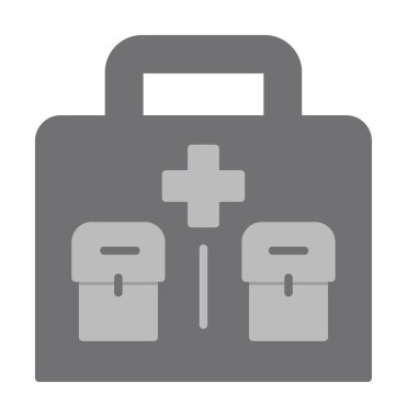 İlk yardım kiti vektör illüstrasyonu