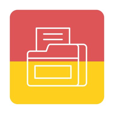 dizin simgesi vektör illüstrasyonu 