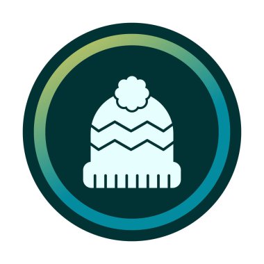 Beanie icon vector illustration 