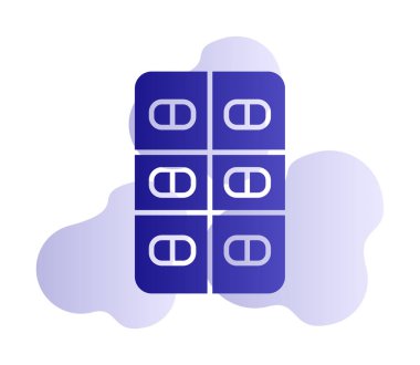 hapları web simgesi, vektör çizim 