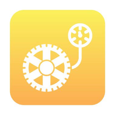 tekerlek basıncı, izole edilmiş ikon vektör çizimi tasarımı