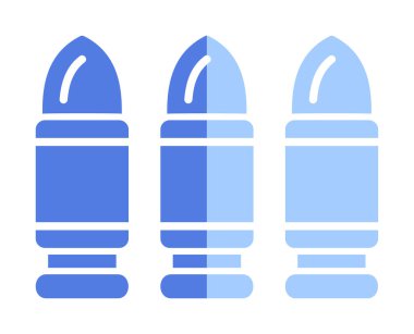 Madde işaretleri web simgesi, vektör çizim