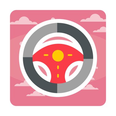 direksiyon simgesi vektör illüstrasyon tasarımı                       