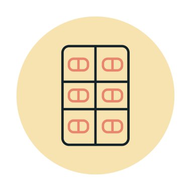 hapları web simgesi, vektör çizim 