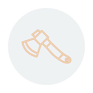 Balta. Web simgesi basit illüstrasyon