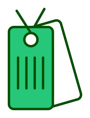 Köpek etiketi vektör simgesi, vektör illüstrasyonu