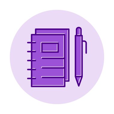 dizüstü bilgisayar simgesi, vektör illüstrasyonu basit tasarım