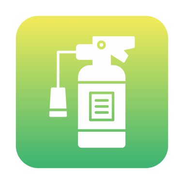 Yangın söndürme simgesinin vektör çizimi                            