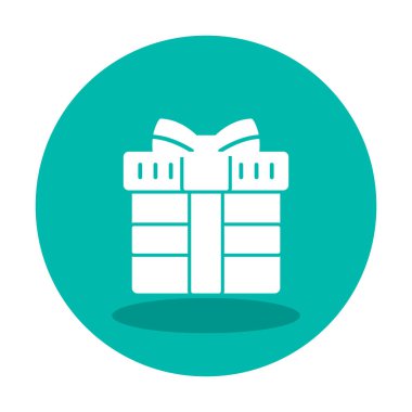 Yay resimli basit bir hediye kutusu