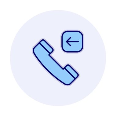 Basit düz gelen arama simgesi vektör illüstrasyon tasarımı