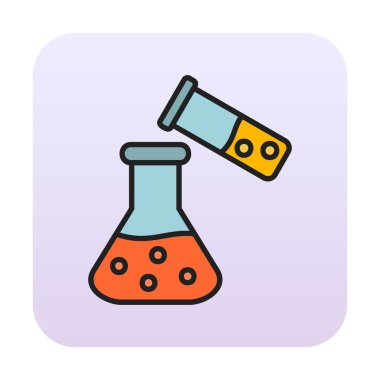 Şişesi web simgesi, vektör çizim  