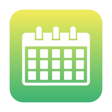 Takvim web simge vektör çizim