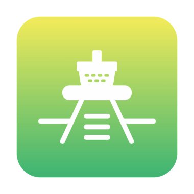 Piknik ikonunda yiyecek içeren sepetin vektör illüstrasyonu 