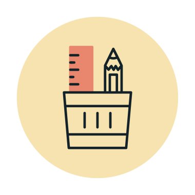 ileti örneği web simgesi, vektör çizim