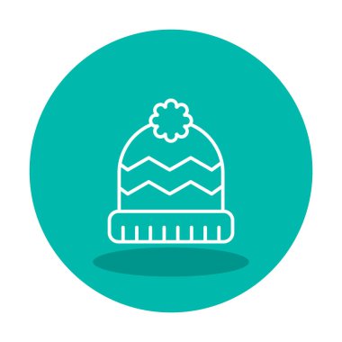 Beanie icon vector illustration 