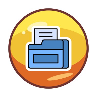 dizin simgesi vektör illüstrasyonu 