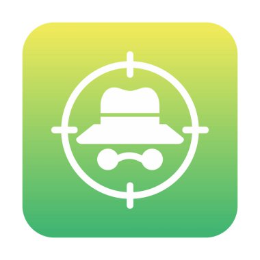 hedef simge, vektör illüstrasyonu basit tasarım