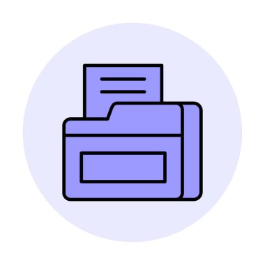 dizin simgesi vektör illüstrasyonu 