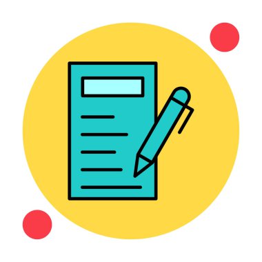 Basit düz Kopyalama simgesi vektörü 