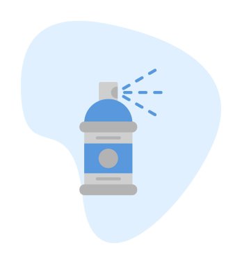 Boya spreyi ikon vektör resimlemesi