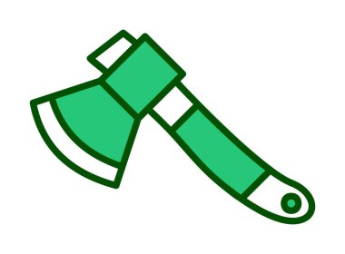 Balta. Web simgesi basit illüstrasyon