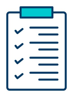 Pano düz simgesinin vektör illüstrasyonu