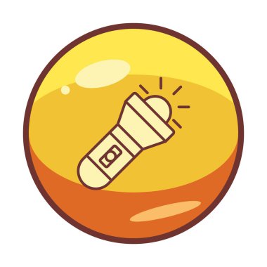 fener rengi simgesi, vektör illüstrasyonu