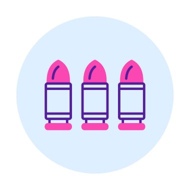 Madde işaretleri web simgesi, vektör çizim