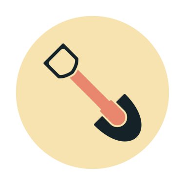 Web simge vektör çizim kürek 