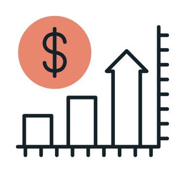 Fiyat Artan Simge Çizimi Tasarımı