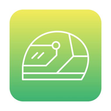 Kask simge vektör çizim yarış                 