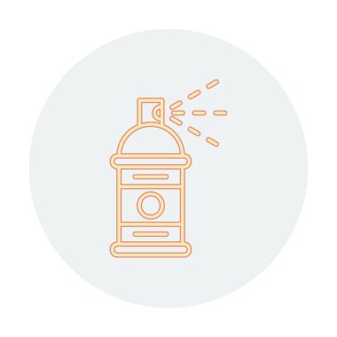 Boya spreyi ikon vektör resimlemesi