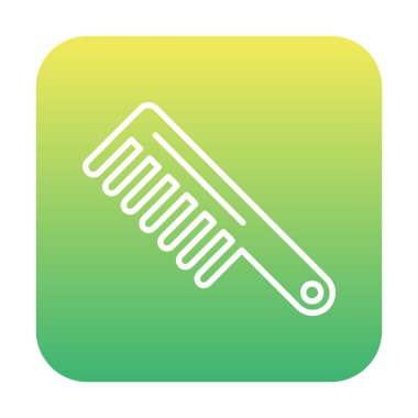 Tarak. Web simgesi basit illüstrasyon 