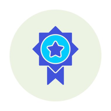 Ödül ikonu vektör illüstrasyonu. Ödül                        