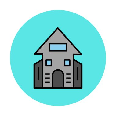 Üniversite oluşturma vektör simgesi