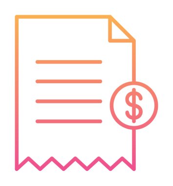 Alışveriş Alımı simgesi vektör illüstrasyonu