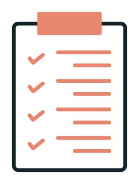 Pano düz simgesinin vektör illüstrasyonu