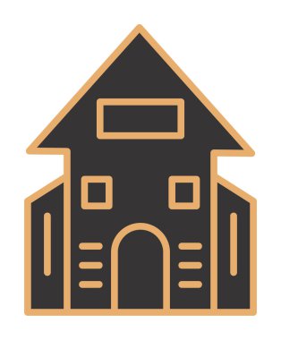 Üniversite oluşturma vektör simgesi