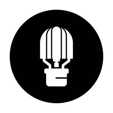 Sıcak Hava Balonu simgesi basit bir illüstrasyon