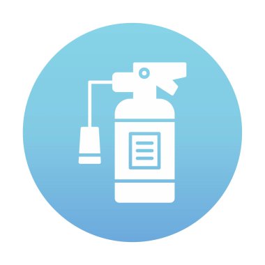 Yangın söndürme simgesinin vektör çizimi                            