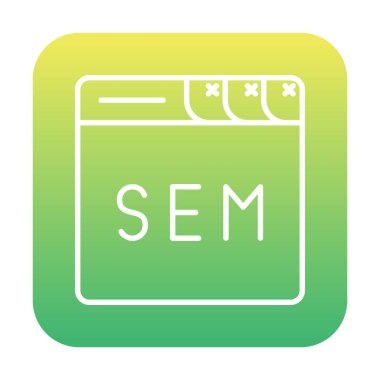 tarayıcı web simgesi, vektör illüstrasyonu 