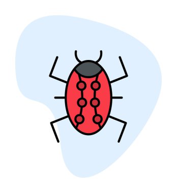 hata web simgesi vektör illüstrasyonu