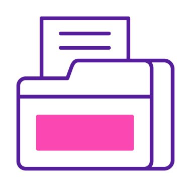 dizin simgesi vektör illüstrasyonu 