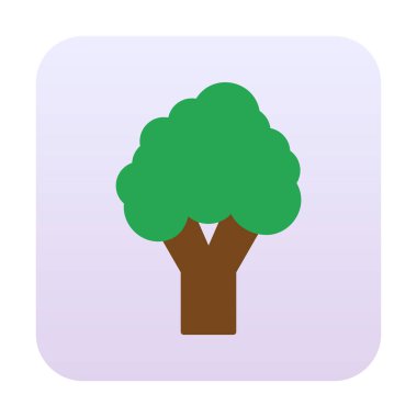 brokoli web simgesi, vektör illüstrasyonu  